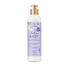 SheaMoisture Baby Pre-Wash 헤어 디탱글러 마누카 허니 & 라벤더 섬세한 모발 및 피부용 야간 피부 케어 요법 226.8g(8온스), 1, 237ml