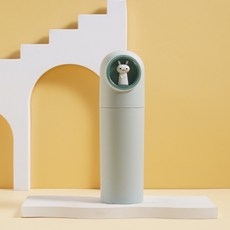 旅行牙刷收納盒漱口杯，便攜兒童牙杯，可愛卡通牙具盒帶蓋洗漱套裝，臺灣熱銷款, 旅行洗漱杯 簡約藍, 1個