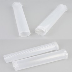 득템골라 플라스틱 나선형 길이조절 붓통 미술붓통케이스