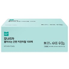 모나리자 뽑아쓰는 3겹 천연펄프 키친타월, 100매, 1개