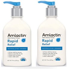 Amlactin 암락틴 릴리프 리스토어링 로션+세라마이드, 2개