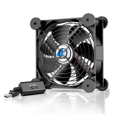 간편한 클라우드 USB 컴퓨터 팬 20mm 3단 속도 컨트롤러 소형 PC 냉각 캐비닛 케이스 리시버 서버 DVR 온실 TV 라우터 Xbox PlayStation, 1 Pcs