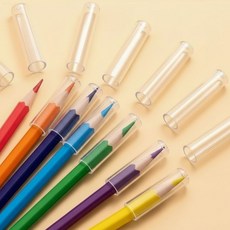 [마켓Y] 연필 보호캡 투명 12p 세트, 12개