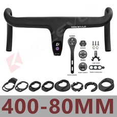 Kocevlo pro公路自行車全碳纖維一體車把28.6mm全內走線集成墊圈, 1個