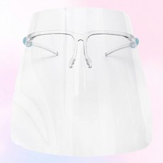 에코벨 투명마스크 일체형 대형/위생마스크 페이스쉴드 보호, 1개, 상세페이지 참조