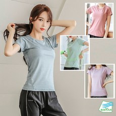 BODYAIR 瑜珈慢跑運動短袖上衣 透氣排汗