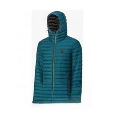 荒野WILDLAND 男 700FP連帽時尚羽絨衣 土耳其藍