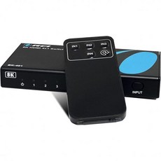 OREI 8K 4x1 HDMI 2.1 스위치 4K @ 120Hz 스위처 4 in 1 Out HDR HDR10 돌비 비전 Xbox Series X PS5 Roku Fire, 8K HDMI Switcher