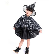 그니스토어 할로윈 호박 망토세트 실버 52cm 파티복 코스프레