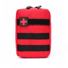 더플백 헬스 운동 백팩 스포츠 축구 운동용 가방 군사 Molle EDC 파우치 전술 응급 처치 키트 의료 비상 도구 캠핑 생존 IFAK 사냥 액세서리 팩, type3 red