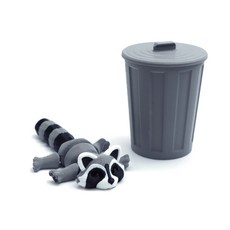 3D 관절형 너구리 동물 다 이동식 피젯 풍경 데스크탑 장식 홈 모델 선물, 08 D