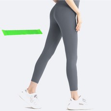 SKW 女性瑜珈皮拉提斯緊身褲 + 健身帶