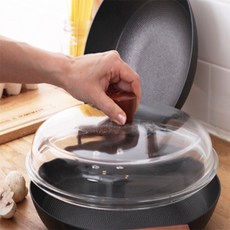 라기라린 내열 유리뚜껑 28cm 투명뚜껑