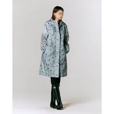 지오다노 여성 오버핏 장마철 생활방수 한소희 우비 레인코트 374513/05374513 506812