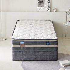 동서가구 양모 케미컬폼 필로우탑 9존독립스프링 매트리스 SS DF907874, 240mm