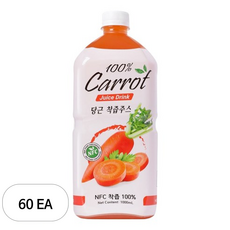 파모빗 당근 착즙 주스 100%, 60개, 1L