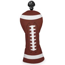 Awufncksn 남성 및 여성용 골프 클럽 커버 PU 가죽 하이브리드 헤드커버 숲과 운전자를 위한 깃발 헤드 말렛 퍼터 액세서리 애호가 팬 골퍼를 참신한 골퍼 선물 283, A06