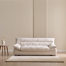 플러피쇼파 아쿠아텍스 3인용 패브릭 소파, 3인 소파 (스툴 제외)