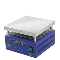 전기 핫플레이트 작업대 D20 실험실 가열판 히팅판, AT-20 커피 컬러 쉘 200x200MM