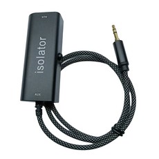 3.5mm 사운드 케이블 노이즈 필터 절하기를 가진 자동차 사운드 홈 스테레오 시스템 용 지상 루핑 노이즈 아이블 러 제거