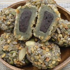 삼다몰 제주 오메기떡 선물세트 팥 견과류 한라봉, 오메기떡 견과류 15개입 + 한라봉 15개입, 1박스, 70g