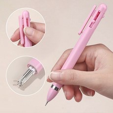 4WAY 멀티 도팅펜 도트펜 도트네일 핑크 화이트 중, 1개