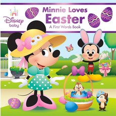 [5] Disney Baby: Minnie Loves Easter: A First Words Book [board_book]