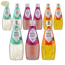 웰 바질시드 드링크 리치 +패션푸르트 +망고 (총) 유튜브주스음료수과일, 1개, 290ml