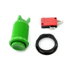 Happ 아케이드 멀티케이드 푸시 버튼 내구성 잠마 게임 스위치 8 색 오렌지 퍼플 바탑 머신, 07 green