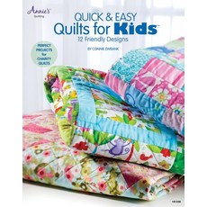 (영문도서) Quick & Easy Quilts for Kids: 12 Friendly Designs Paperback, Annies, English, 9781592173754