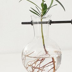 創意木架水培玻璃花瓶, 單瓶