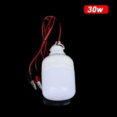 빨간색 고전력 LED 전구 램프 E27 220V 5W 20W 30W 고휘도 스포트라이트, 06 30W 220V, 1개