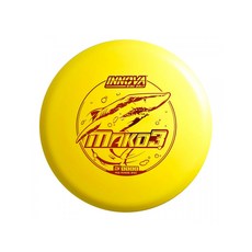 이노바 디스크골프(드라이버 미드레인지 어프로치&퍼터), 1개, 미드레인지(옐로우)