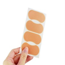 밤이네 스킨컬러 하이힐 뒤꿈치 보호 테이프 뒤꿈치까짐방지, 1개