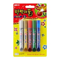 아모스 반짝이풀 모음 컨페티 메탈릭 5색 크롬쉘 12색, 반짝이풀 2메탈릭