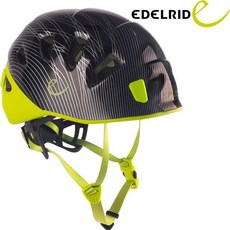 EDELRID 德國 Shield II 頭盔 岩盔 攀岩 溯溪 72036 黑綠, 1個