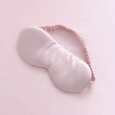 鴻宇 蠶絲石墨烯美膚眼罩 三色任選, 愛比粉, 1個