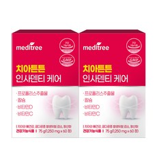 메디트리 치아튼튼 인사 덴티 케어, 2개, 75g