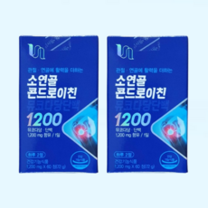비타민하우스 소연골 콘드로이친 1200 뮤코다당단백 120정 2개월분, 2박스, 60회분