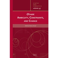 (英文圖書)Other: Ambiguity Constraints and Change 精裝版, Brill, 英文