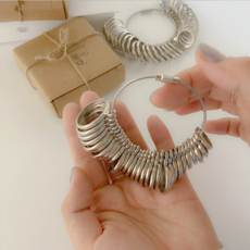 딜리버샵 반지 사이즈 측정기 링게이지, 1세트