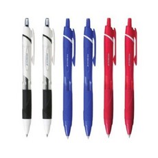 제트스트림 볼펜(SXN-150/0.5mm/흑색 청색 적색) 각2자루씩