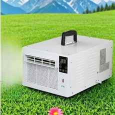 원룸 창문형 에어컨 작은방 가정용 창틀 사무실 작은 이동식 창문형에어컨 실외기 캠핑, 1. 기계식 에어컨 1100W냉방능력 +배관