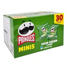 프링글스 미니 사워크림 & 어니언, 19g, 30개