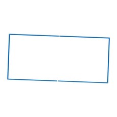 비치 배구 라인 모래 앵커 코트 마킹 라인이 선물 뒷마당 야외 모래용 휴대용, Color: 3. 파란색, 1개