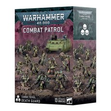 戰鎚40k Death Guard: Combat Patrol - 戰鬥巡邏:死亡守衛，精緻模型組裝體驗，豐富收藏, 1個
