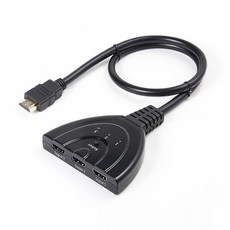 【台灣現貨 隔日到貨】3進1出HDMI切換分配器 hdmi 1對3分配器, 1個
