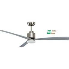 穩帝士 DC吊扇燈 3D葉片 LED 16瓦 遙控, 仿古,36吋