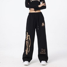 이지로지엑스 루즈핏 라인댄스바지 힙합 팬츠 스포츠댄스복하의 줌바댄스복 디디댄스 조거팬츠