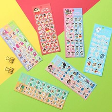 짱구는못말려 플레이 스티커 취미 jum+2923is, 맹구와 훈이